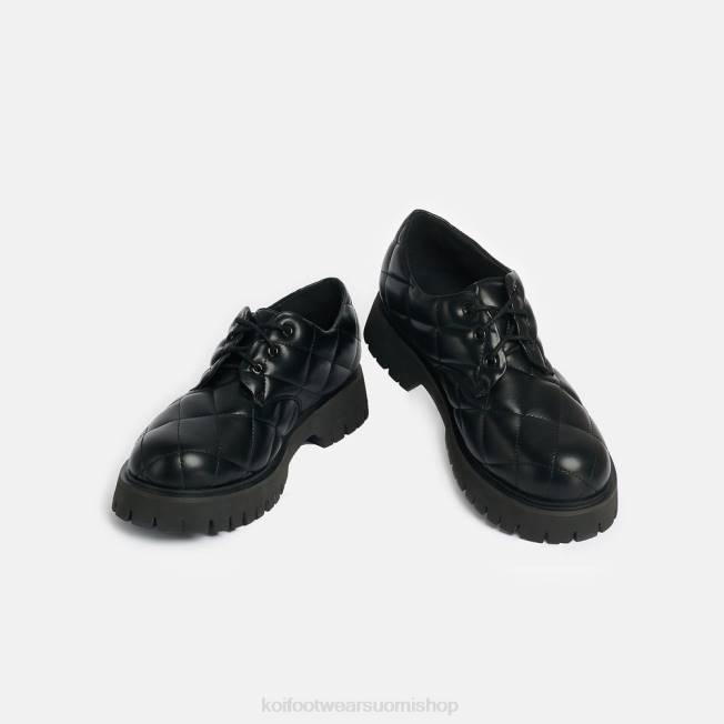 kenkä | KOI footwear miehet tiukka luola tikattu kengät VX88198 musta