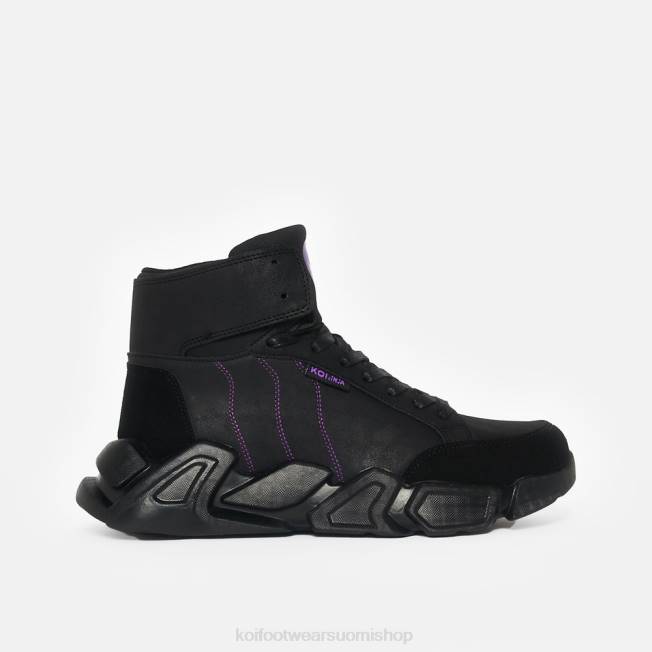 valmentaja | KOI footwear miehet hot steppers hi top trainers VX88207 musta