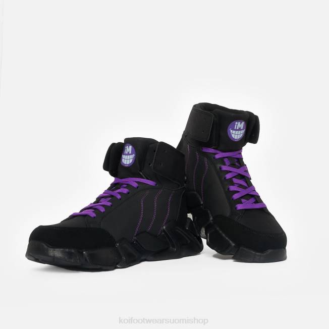 valmentaja | KOI footwear miehet hot steppers hi top trainers VX88207 musta