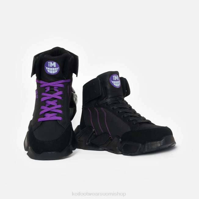 valmentaja | KOI footwear miehet hot steppers hi top trainers VX88207 musta