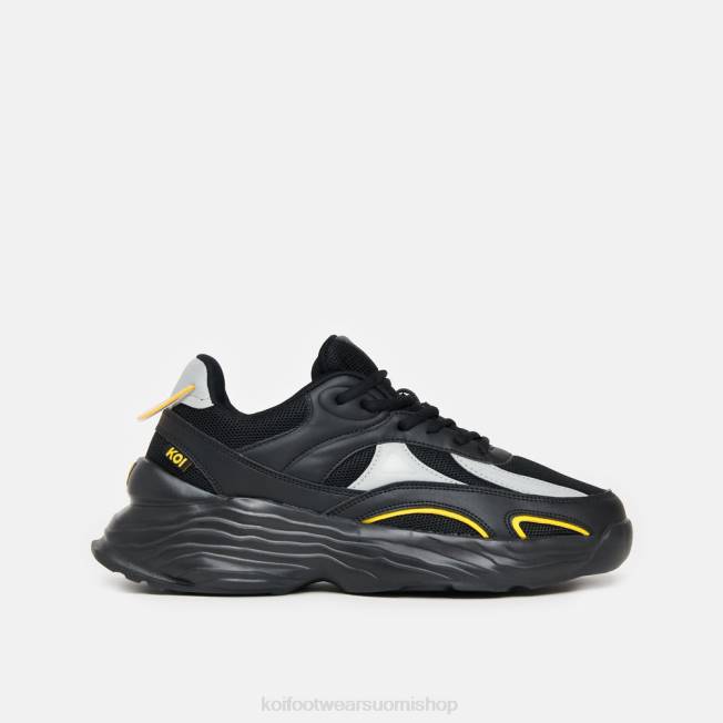 valmentaja | KOI footwear miehet piilotettu laakso tummat tennarit VX88206 musta