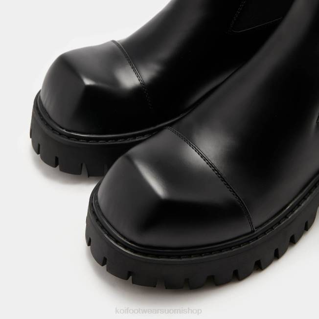 saapas | KOI footwear miehet vapauden antaja neliömäiset chelsea-saappaat VX88185 musta