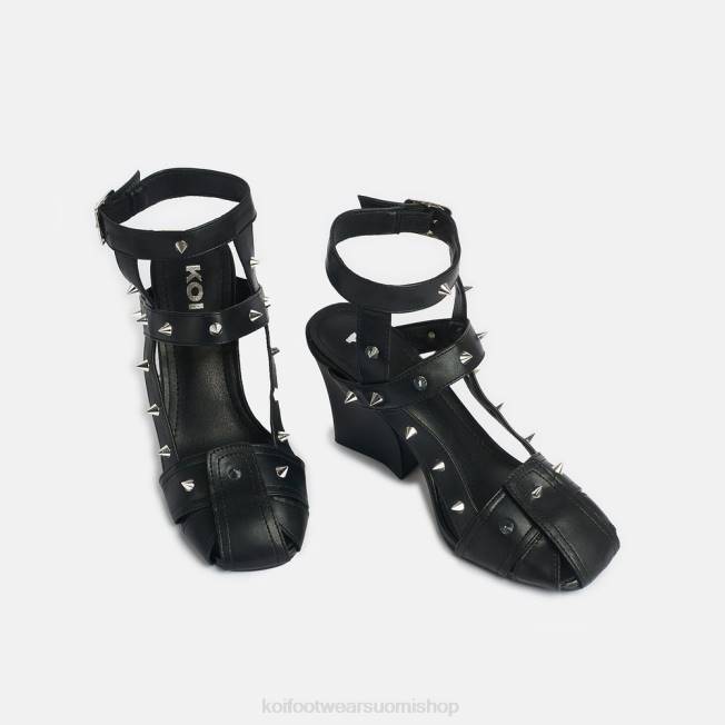 kantapää | KOI footwear naiset chaos blades nauhalliset kantapäät VX8834 musta