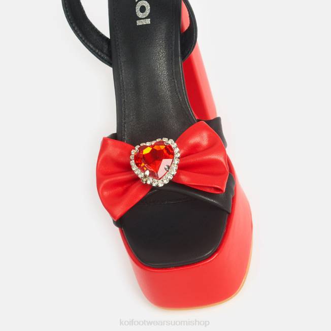 kantapää | KOI footwear naiset omistettu Princess-korkokengät VX8839 musta