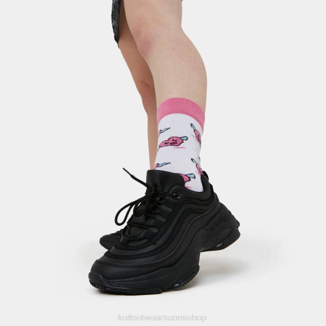 valmentaja | KOI footwear naiset Lizzies v2 extra paksut tennarit VX88120 musta