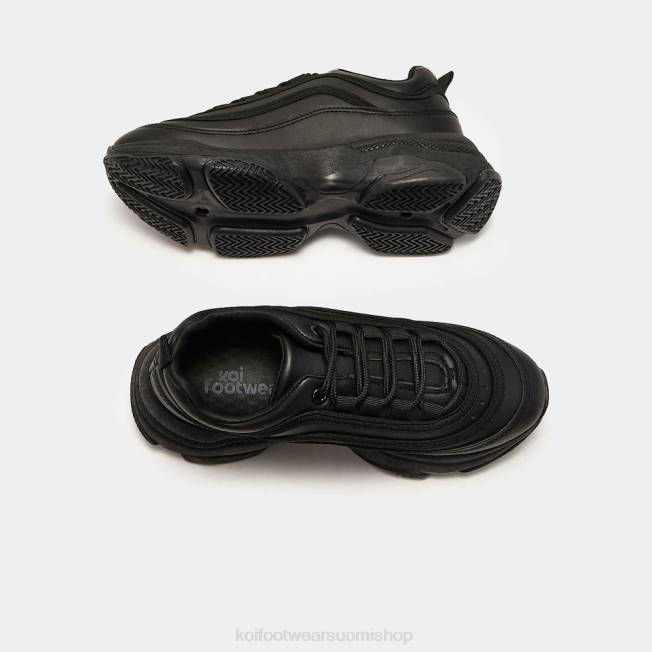 valmentaja | KOI footwear naiset Lizzies v2 extra paksut tennarit VX88120 musta