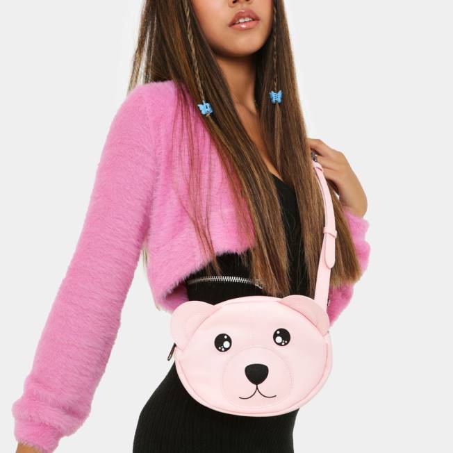 lisävaruste KOI footwear naiset love hugs bear crossbody laukku VX88174 vaaleanpunainen