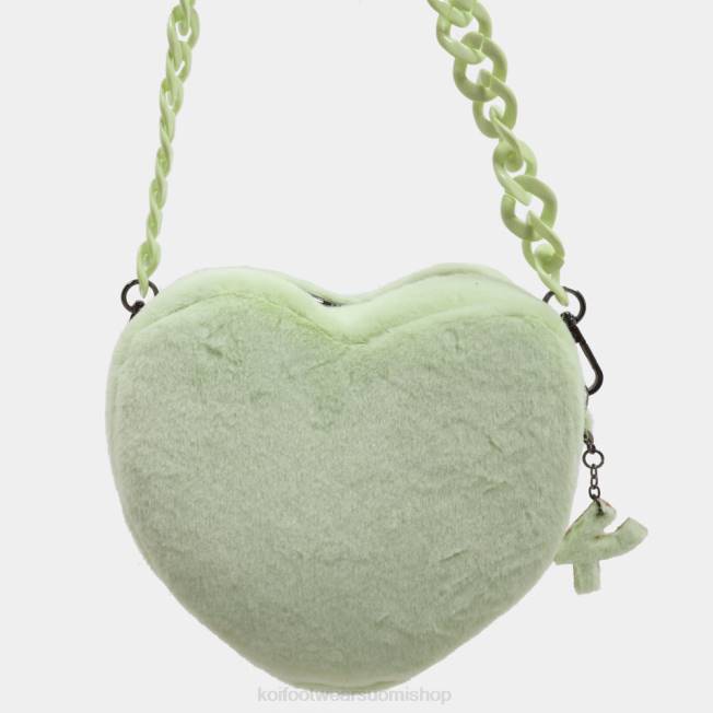 lisävaruste KOI footwear naiset vihreä pilvisydän flutters tekoturkislaukku VX88169 vihreä