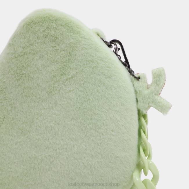 lisävaruste KOI footwear naiset vihreä pilvisydän flutters tekoturkislaukku VX88169 vihreä