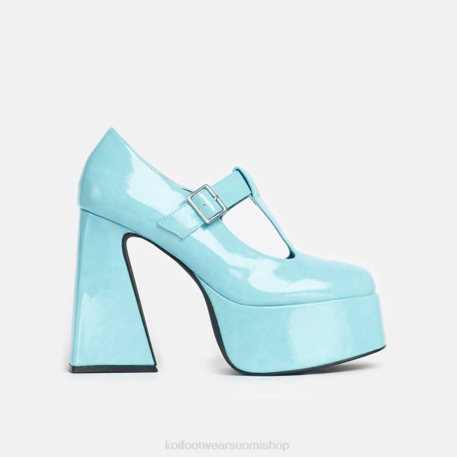 mary jane kenkä | KOI footwear naiset bubblegum burst heeled mary janes VX888 sininen