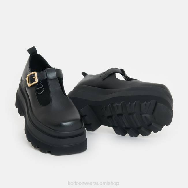 mary jane kenkä | KOI footwear naiset hiljainen amity trident taso mary janes VX8815 musta