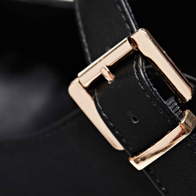 mary jane kenkä | KOI footwear naiset tira leveä istuvuus mary janes \"keinonahkapainos\" VX8825 musta