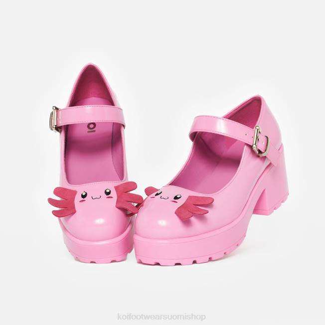 mary jane kenkä | KOI footwear naiset tira mary janes \'aztec axolotl edition\' VX8823 vaaleanpunainen