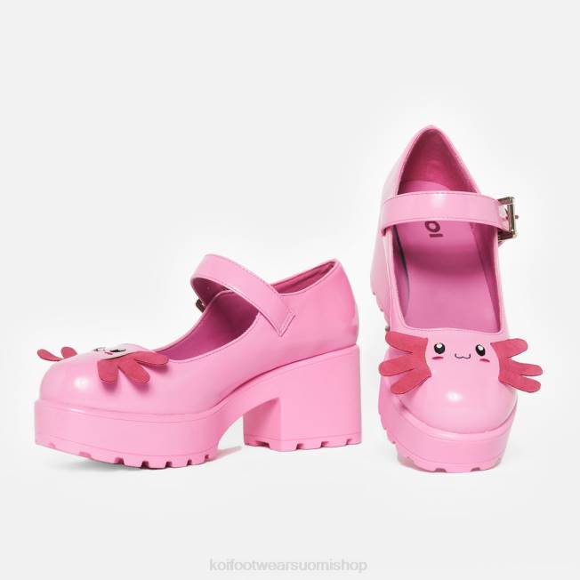mary jane kenkä | KOI footwear naiset tira mary janes \'aztec axolotl edition\' VX8823 vaaleanpunainen