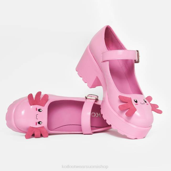 mary jane kenkä | KOI footwear naiset tira mary janes \'aztec axolotl edition\' VX8823 vaaleanpunainen