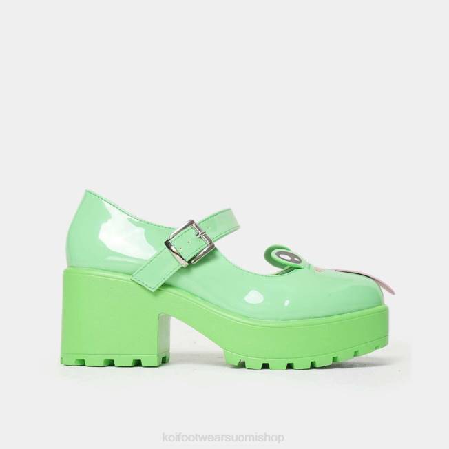 mary jane kenkä | KOI footwear naiset tira mary janes 'cheeky frog edition' VX8819 vihreä
