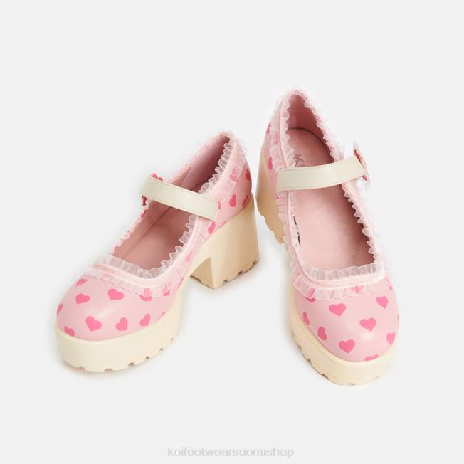 mary jane kenkä | KOI footwear naiset tira mary janes \'melanie sweetheart edition\' VX8821 beige