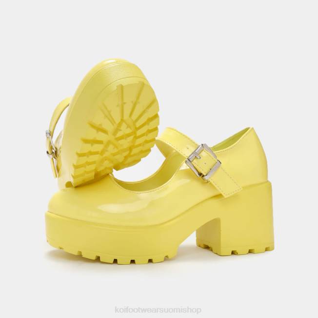mary jane kenkä | KOI footwear naiset tira mary janes \'sunshine edition\' VX8811 keltainen