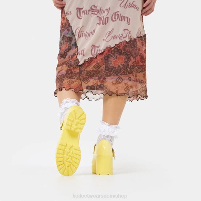 mary jane kenkä | KOI footwear naiset tira mary janes \'sunshine edition\' VX8811 keltainen