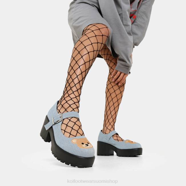 mary jane kenkä | KOI footwear naiset tira mary janes \'yogi nalle versio\' VX8817 sininen