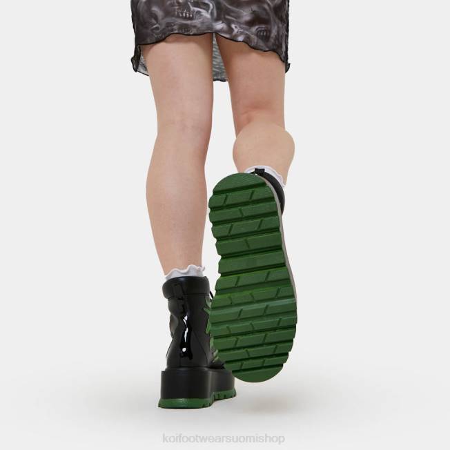 saapas | KOI footwear naiset cha cha cha hologrammi liekkisaappaat VX8875 musta