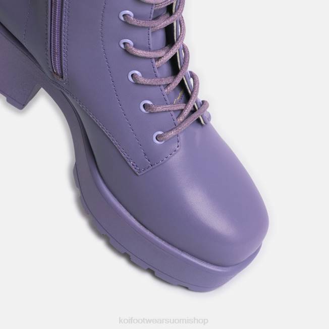 saapas | KOI footwear naiset gin lavender alustan armeijan saappaat VX8874 violetti