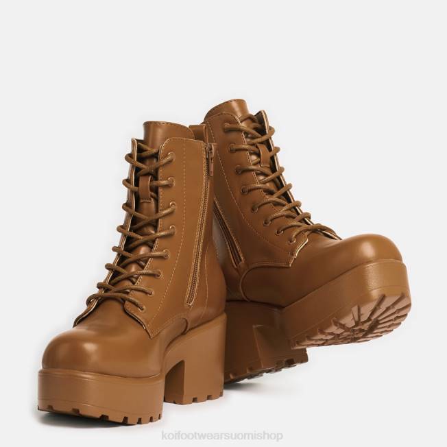 saapas | KOI footwear naiset gin poltetun alustan armeijan saappaat VX8873 oranssi