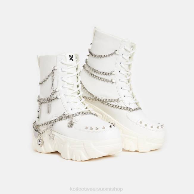 saapas | KOI footwear naiset luista saappaat mystic charm saappaat VX8890 valkoinen