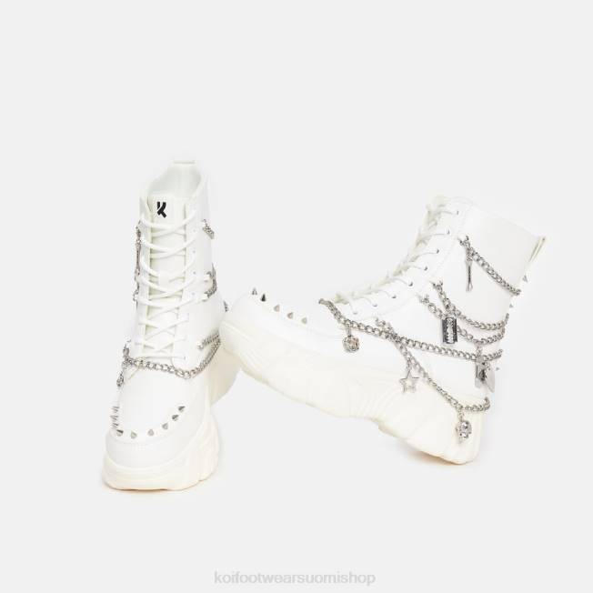 saapas | KOI footwear naiset luista saappaat mystic charm saappaat VX8890 valkoinen