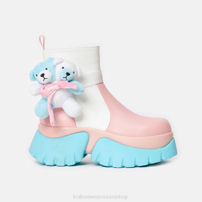 saapas | KOI footwear naiset nallekarhu pastellit alustasaappaat VX88107 multi