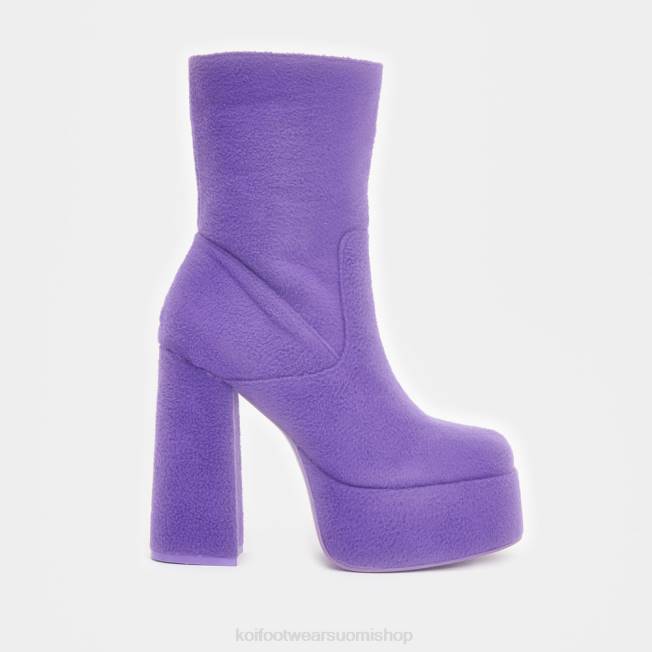 saapas | KOI footwear naiset tinky winky fluffy alustasaappaat VX88102 violetti