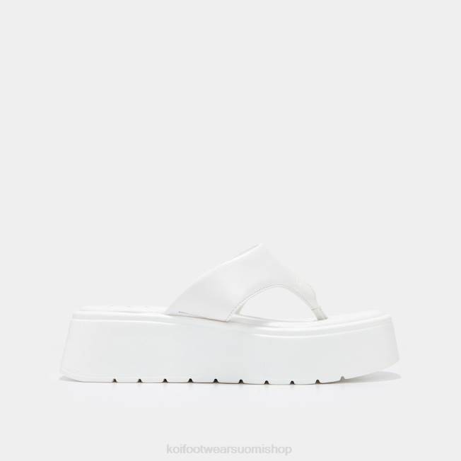 sandaali | KOI footwear naiset alora paksut stringit VX88142 valkoinen