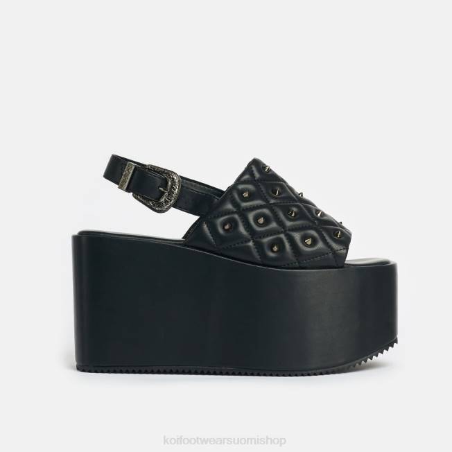 sandaali | KOI footwear naiset imperial web mega alusta sandaalit VX88131 musta