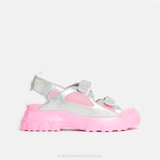 sandaali | KOI footwear naiset kohtalon rakkauden paksut sandaalit VX88130 hopea