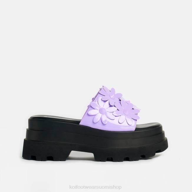 sandaali | KOI footwear naiset salainen laventelijärjestely liukusäätimiä VX88149 violetti