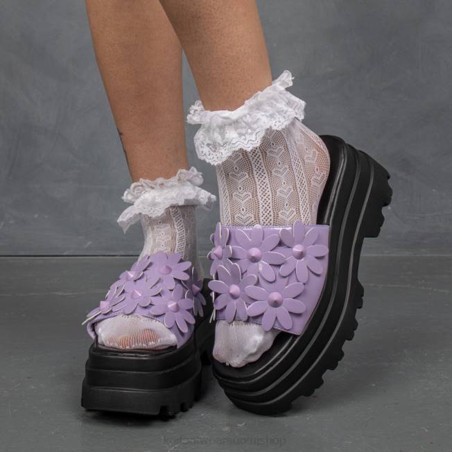 sandaali | KOI footwear naiset salainen laventelijärjestely liukusäätimiä VX88149 violetti