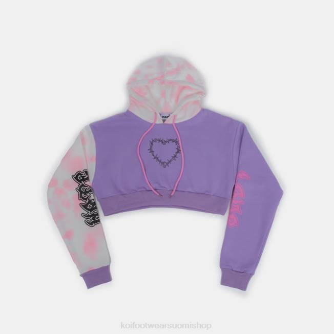 vaatetus KOI footwear naiset yami lyhennetty huppari VX88157 violetti