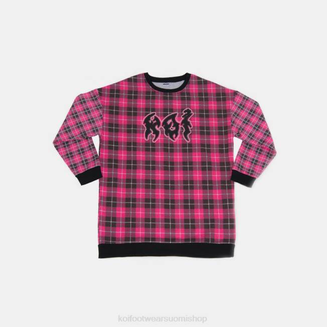 vaatetus KOI footwear naiset yami oversize collegepaita VX88161 vaaleanpunainen